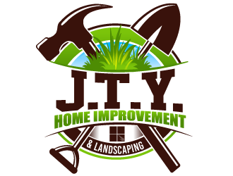 J.T.Y. Home Improvement & Landscaping logo design by Suvendu