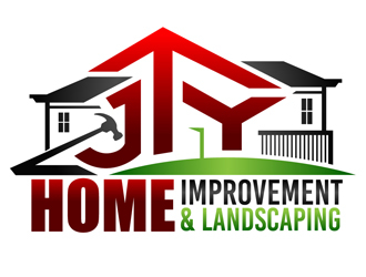 J.T.Y. Home Improvement &amp; Landscaping logo design by DreamLogoDesign