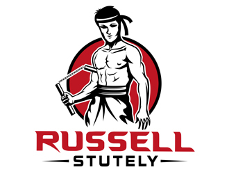 Russell Stutely logo design by DreamLogoDesign