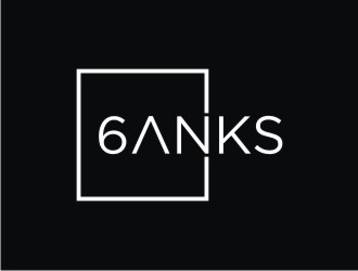 Ken/6anks or 6anks  logo design by ora_creative