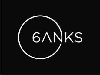Ken/6anks or 6anks  logo design by ora_creative
