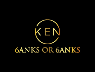 Ken/6anks or 6anks  logo design by pilKB