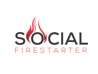 Social Firestarter logo design by Upoops