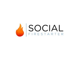 Social Firestarter logo design by alby
