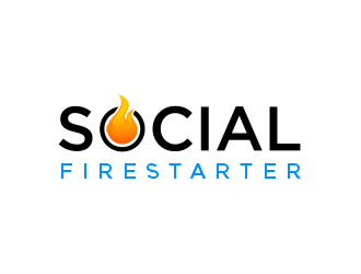 Social Firestarter logo design by evdesign