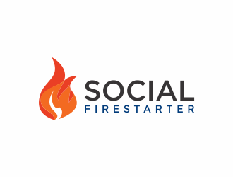 Social Firestarter logo design by santrie