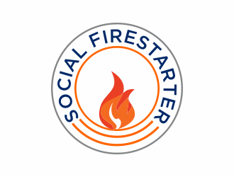 Social Firestarter logo design by santrie