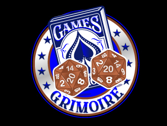 Games Grimoire logo design by Suvendu