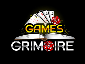 Games Grimoire logo design by Suvendu