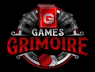 Games Grimoire logo design by jaize