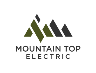 Mountain Top Electric  logo design by Garmos