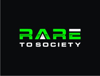 Rare To Society  logo design by Artomoro