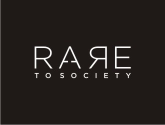 Rare To Society  logo design by Artomoro