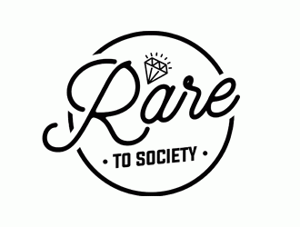 Rare To Society  logo design by Bananalicious