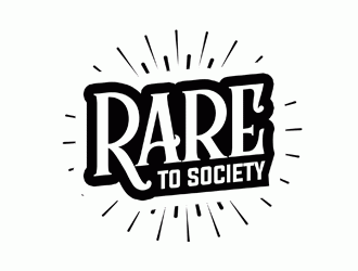 Rare To Society  logo design by Bananalicious