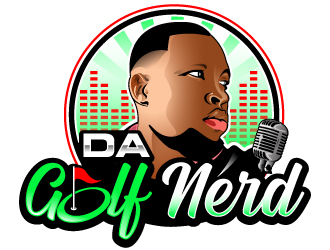 da golf nerd logo design by Suvendu