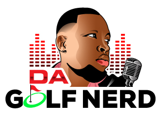 da golf nerd logo design by Suvendu