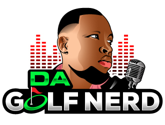 da golf nerd logo design by Suvendu