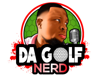 da golf nerd logo design by Suvendu