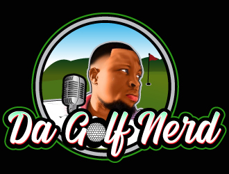da golf nerd logo design by Suvendu