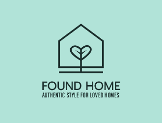 Found Home logo design by Fajar Faqih Ainun Najib