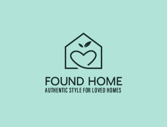 Found Home logo design by Fajar Faqih Ainun Najib