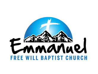 Emmanuel Free Will Baptist Church logo design by ElonStark