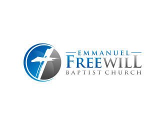Emmanuel Free Will Baptist Church logo design by ubai popi