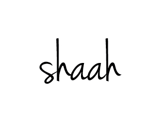 SHAAH means HOUR in Hebrew. logo design by Fear