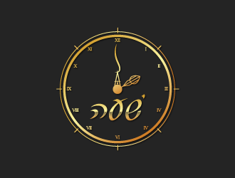 SHAAH means HOUR in Hebrew. logo design by torresace
