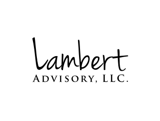 Lambert Advisory, LLC. logo design by asyqh