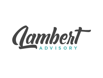 Lambert Advisory, LLC. logo design by cybil