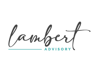 Lambert Advisory, LLC. logo design by cybil