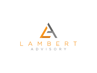 Lambert Advisory, LLC. logo design by wongndeso