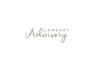 Lambert Advisory, LLC. logo design by Artomoro