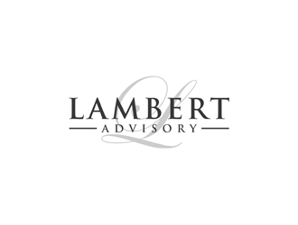 Lambert Advisory, LLC. logo design by alby