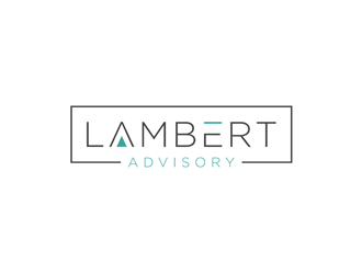 Lambert Advisory, LLC. logo design by alby
