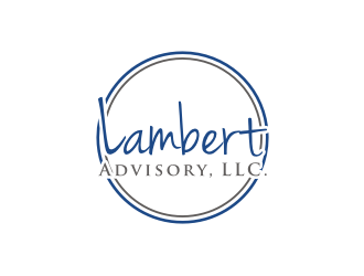 Lambert Advisory, LLC. logo design by asyqh