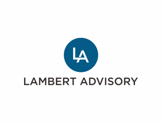 Lambert Advisory, LLC. logo design by hopee