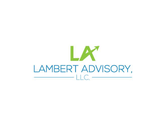 Lambert Advisory, LLC. logo design by aryamaity