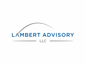 Lambert Advisory, LLC. logo design by ozenkgraphic