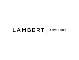 Lambert Advisory, LLC. logo design by haidar