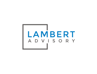 Lambert Advisory, LLC. logo design by asyqh