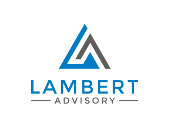Lambert Advisory, LLC. logo design by asyqh