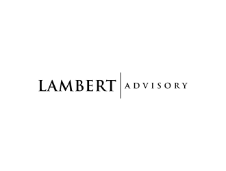 Lambert Advisory, LLC. logo design by haidar