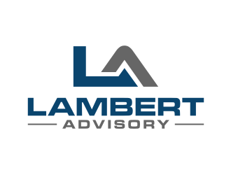 Lambert Advisory, LLC. logo design by puthreeone