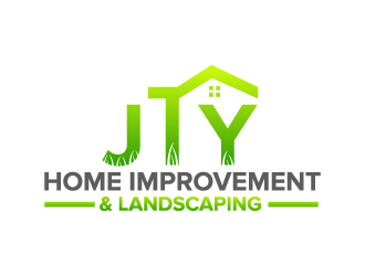 J.T.Y. Home Improvement & Landscaping logo design by czars