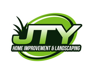 J.T.Y. Home Improvement & Landscaping logo design by kunejo
