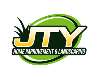 J.T.Y. Home Improvement & Landscaping logo design by kunejo