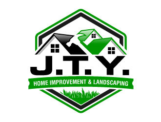 J.T.Y. Home Improvement & Landscaping logo design by jaize
